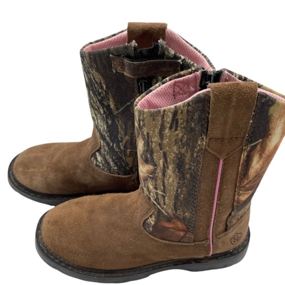 Game Winner Camo Wellington Boots Girls Size 1 Youth